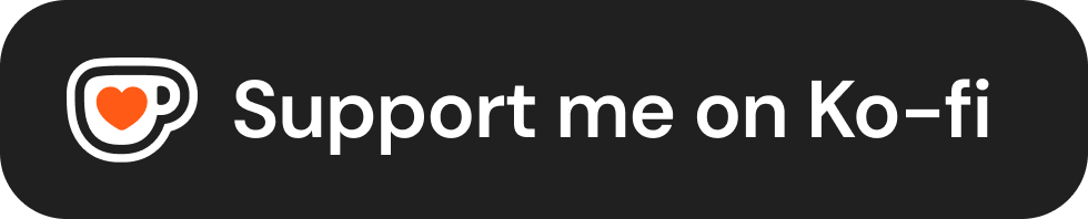 Support me on Ko-Fi!