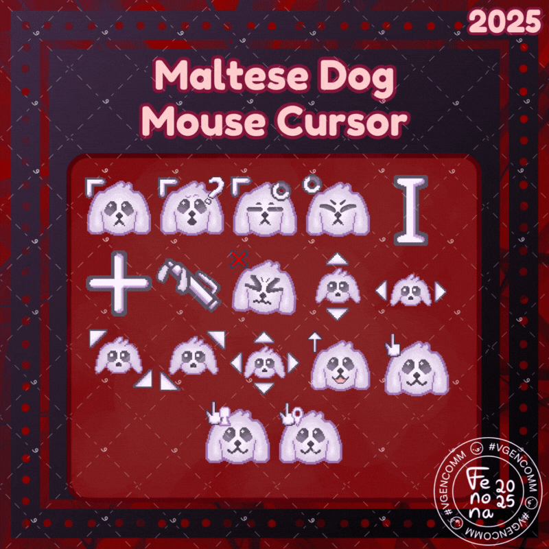 MalteseDog_MouseCursor